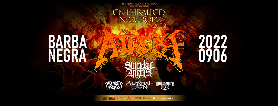 ELMARAD - ATHEIST - Enthralled in Europe Tour