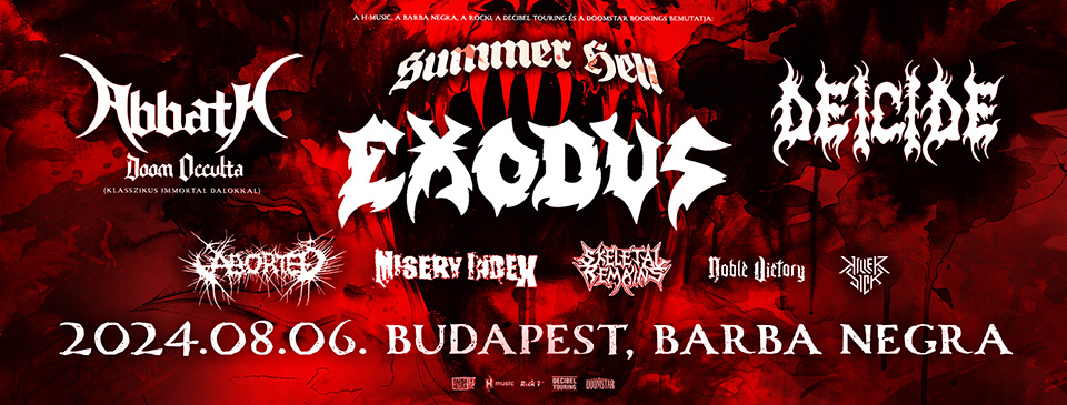 EXODUS | ABBATH | DEICIDE - VIP Ticket