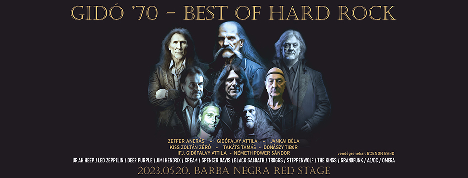 GIDÓ ’70 - BEST OF HARD ROCK