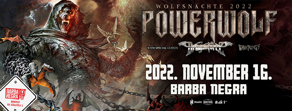 POWERWOLF - Wolfsnächte 2022 | Budapest