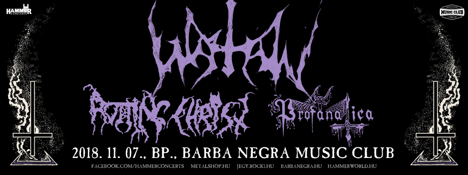 WATAIN | Rotting Christ | Profanatica